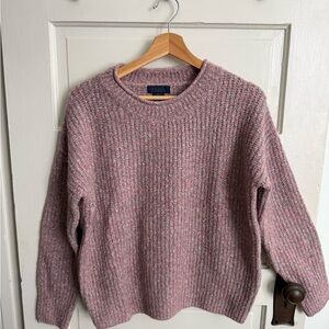 RACHEL Rachel Roy Mauve Crew Neck Sweater